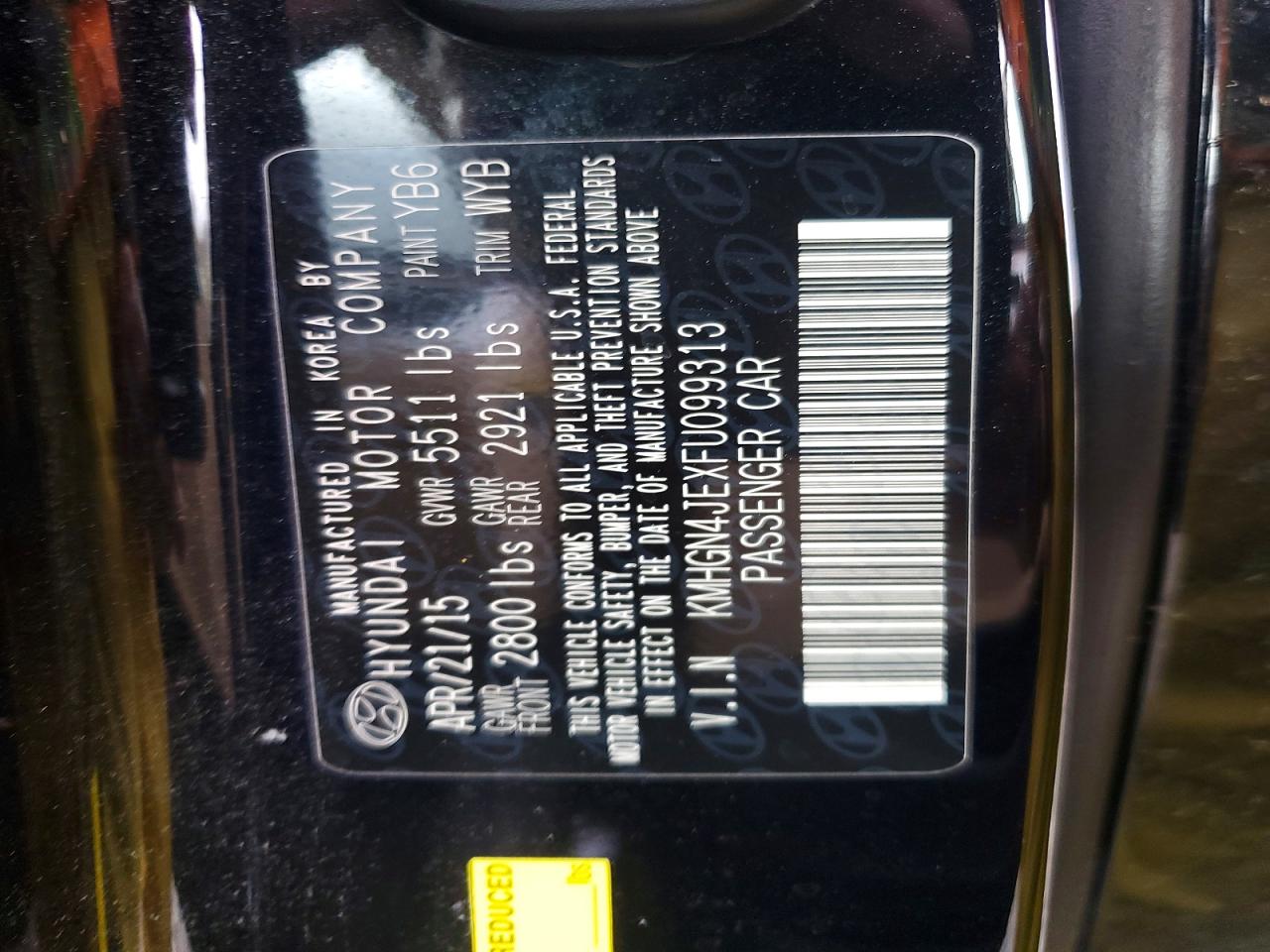 Hyundai Genesis 3.8l