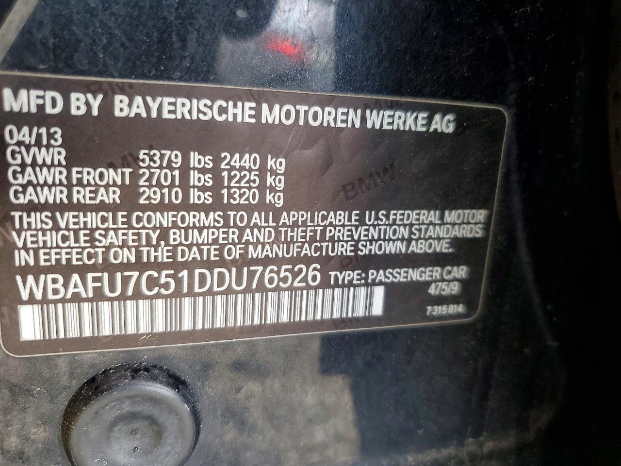 BMW 5 Series Xi