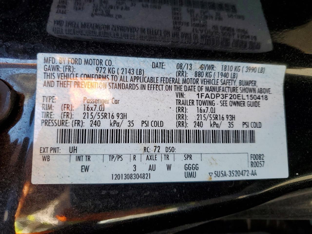 Ford Focus Se