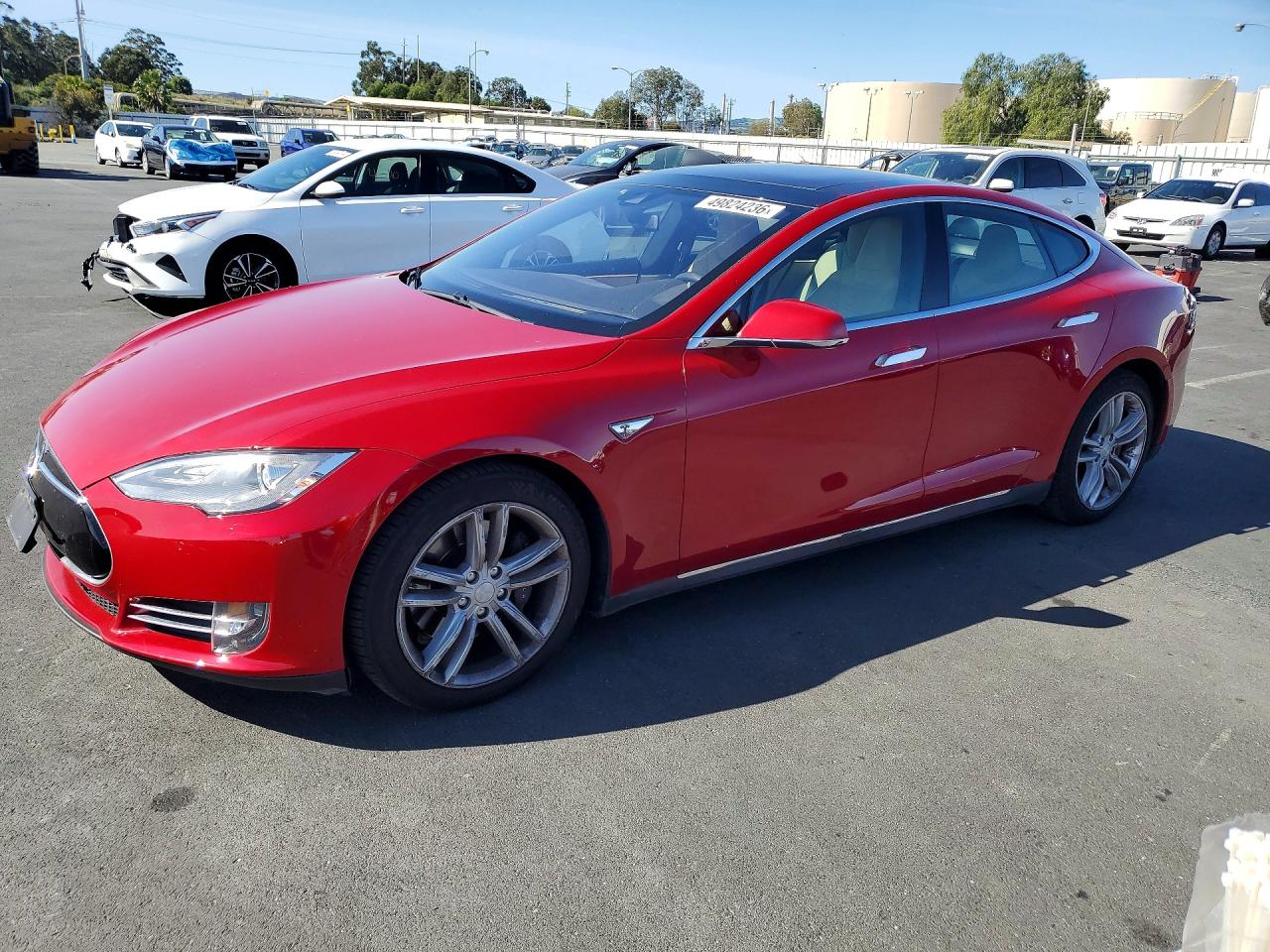Salvage Tesla Model S Image