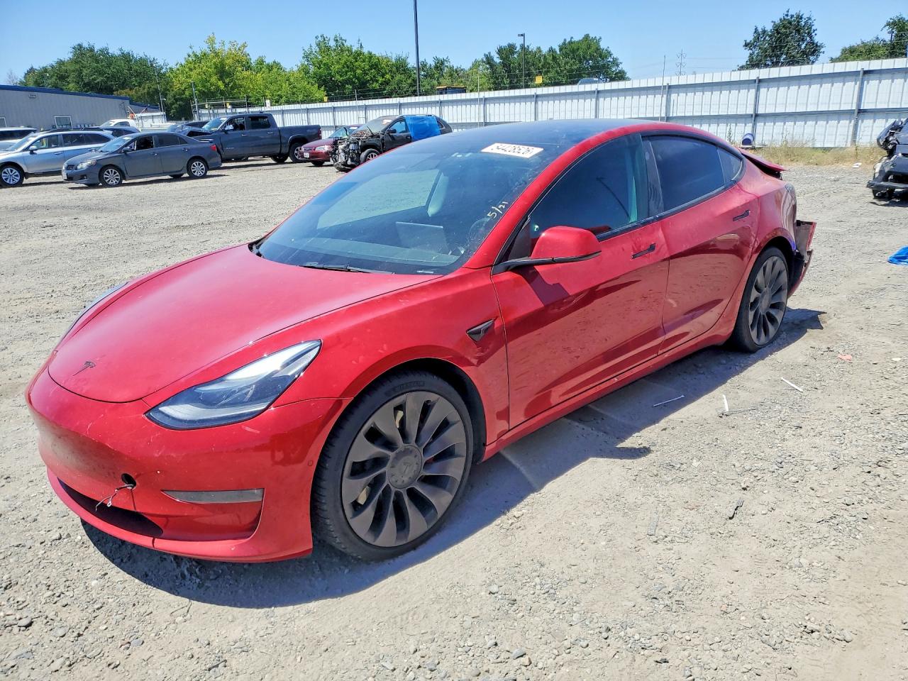 Salvage Tesla Model 3 Image