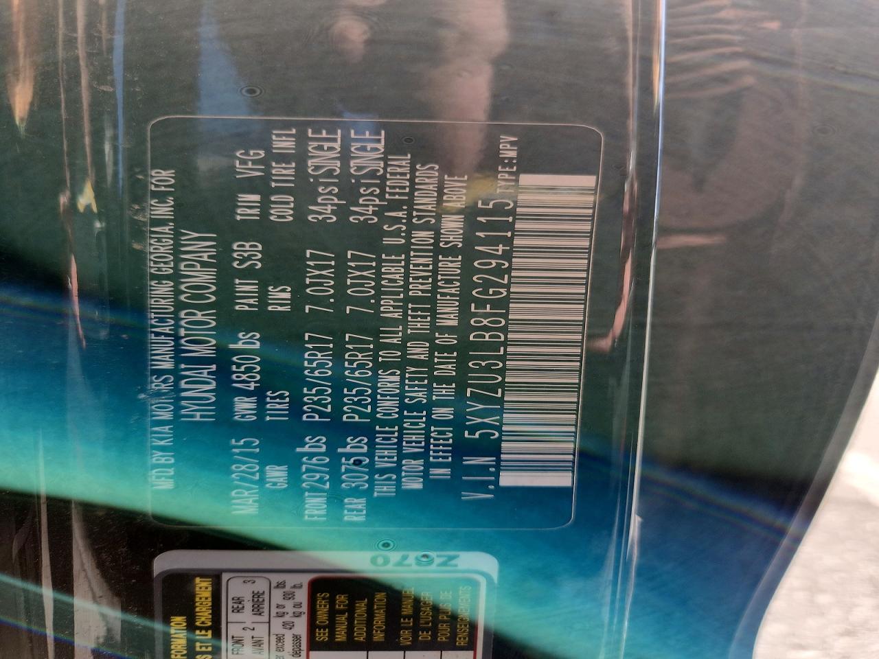 Hyundai SANTA FE 2.4l