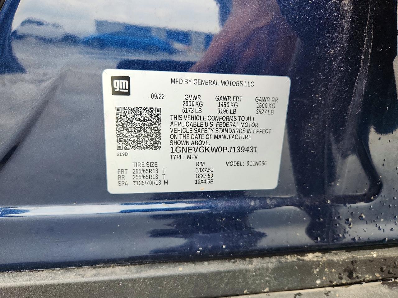 Chevrolet Traverse Lt
