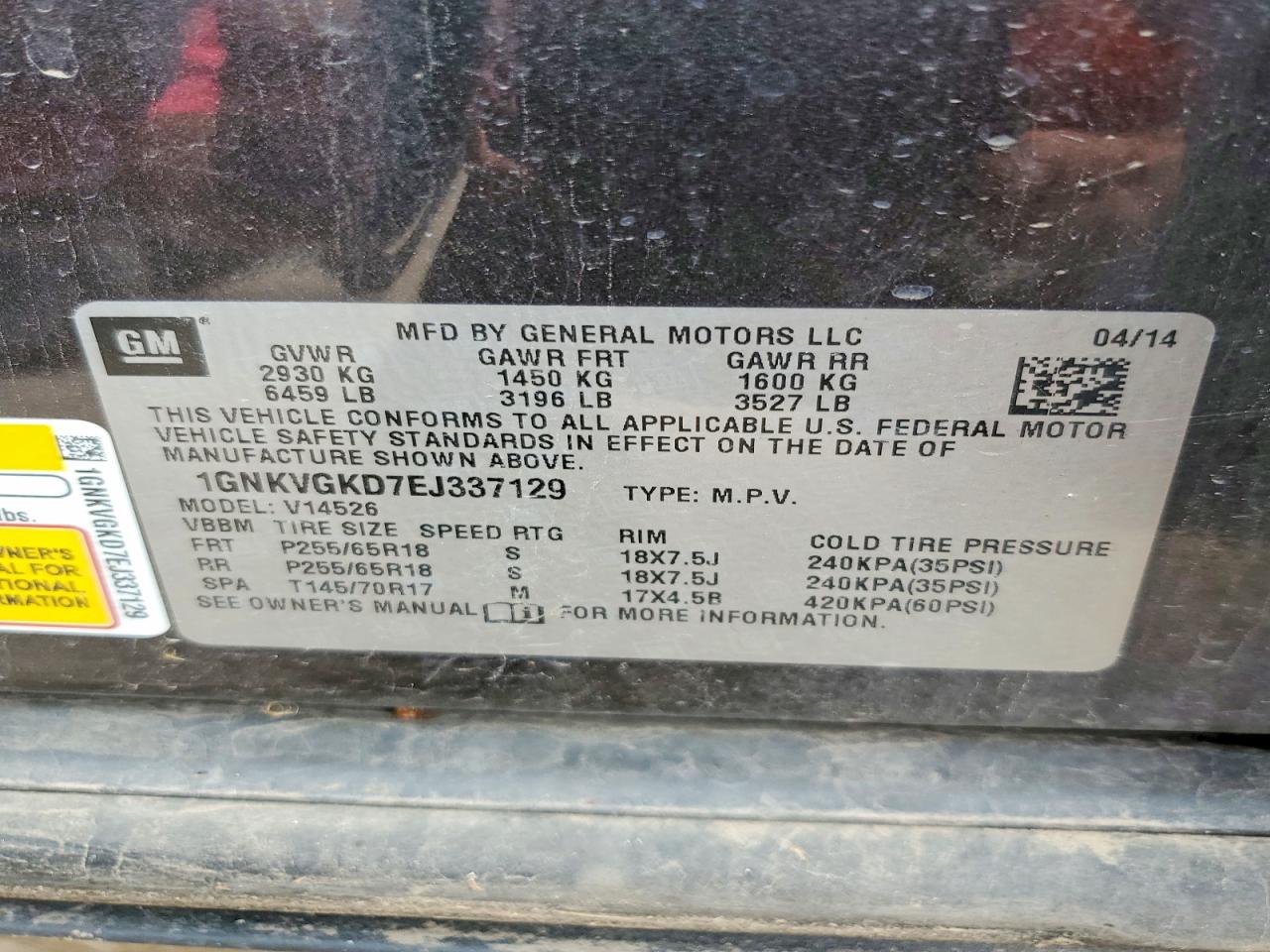 Chevrolet Traverse Lt