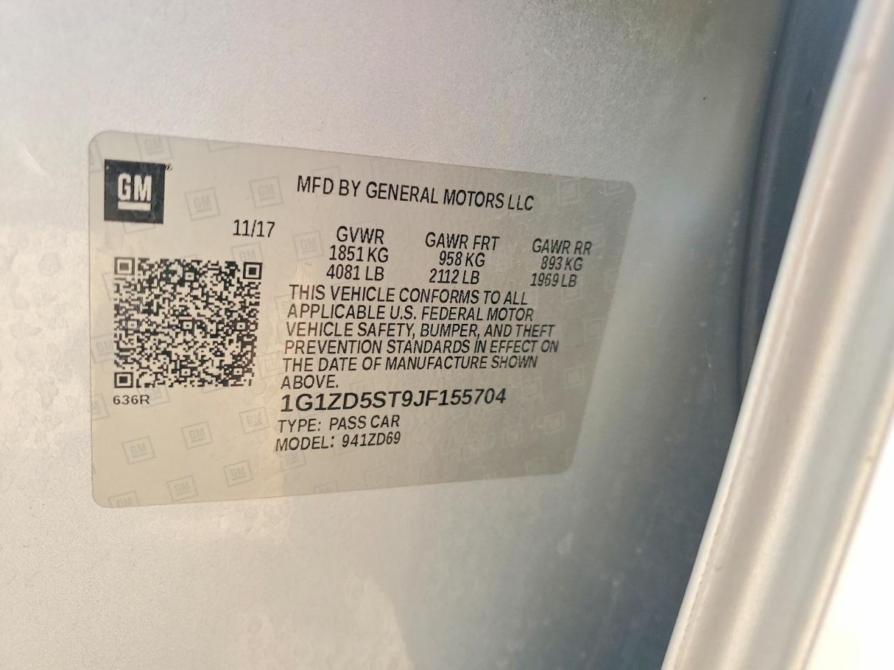 Chevrolet Malibu Lt