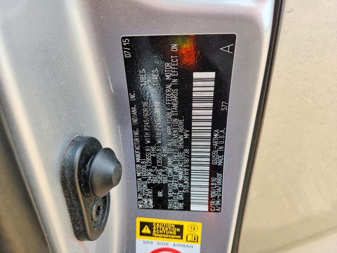 Toyota Highlander Xle