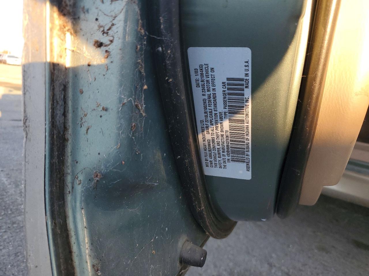 Subaru Legacy Outback Limited