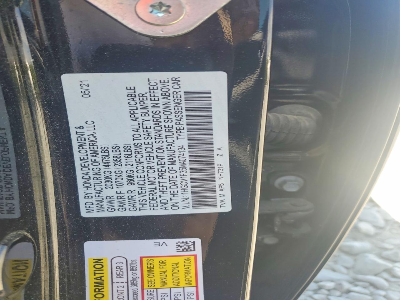 Honda Accord Sport