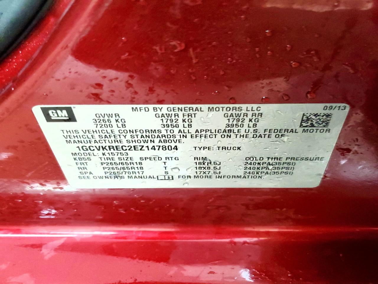 Chevrolet Silverado K1500 Lt