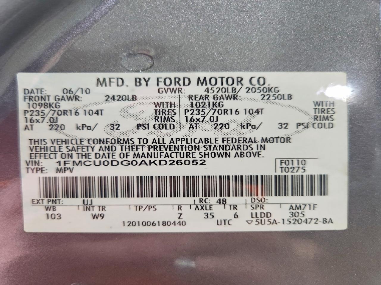 Ford Escape Xlt