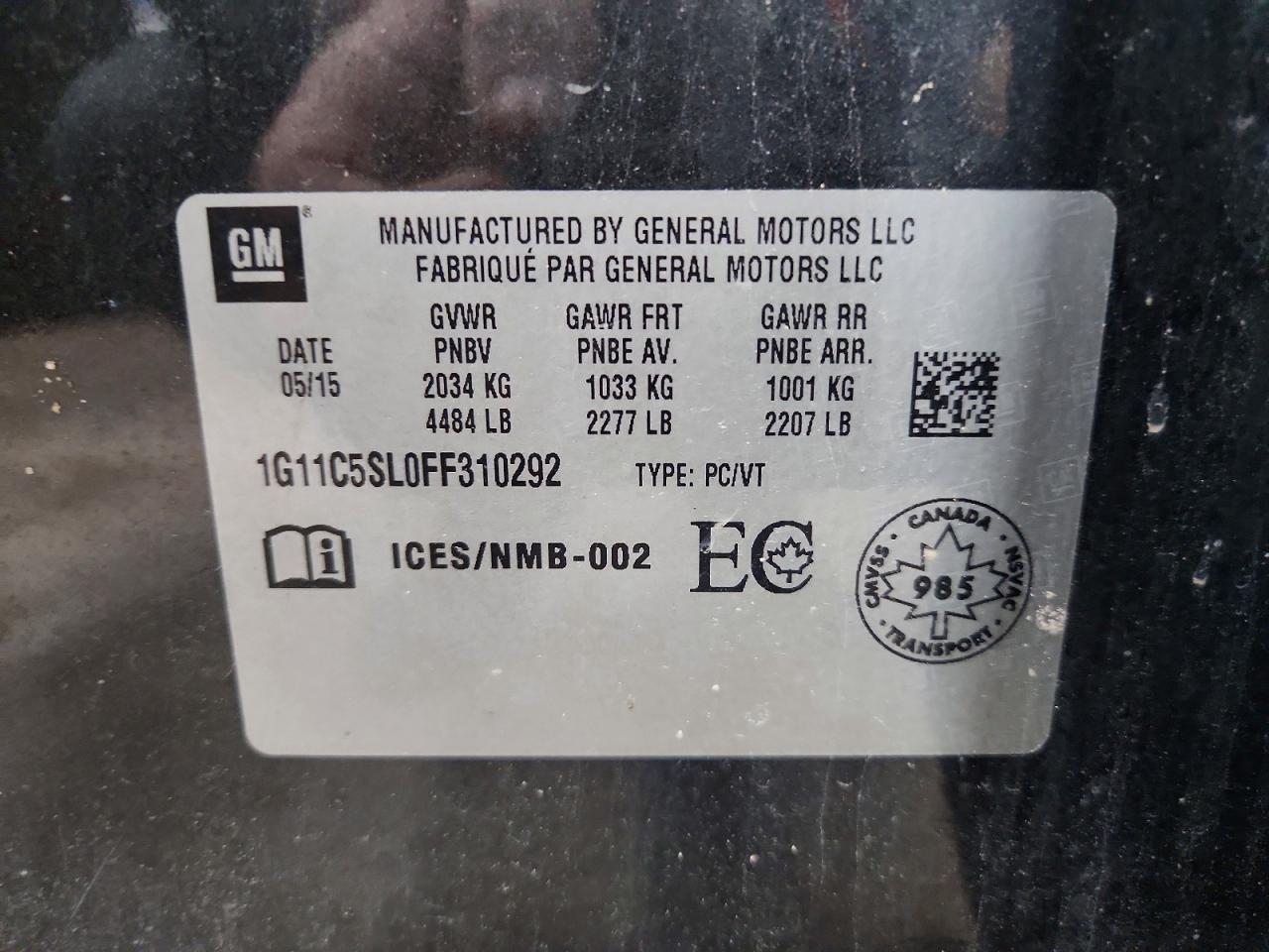 Chevrolet Malibu 1lt