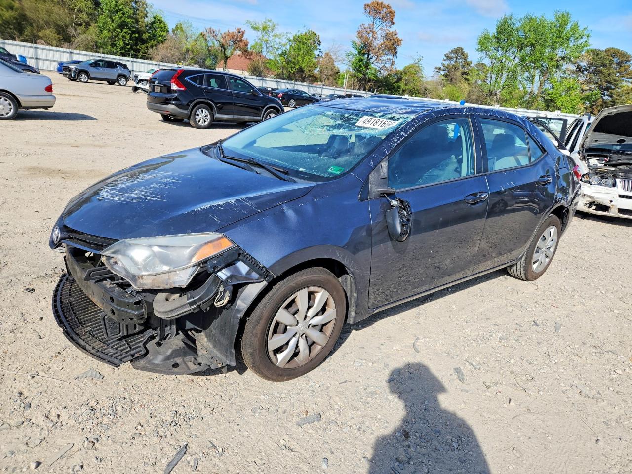 Salvage Toyota Corolla Image