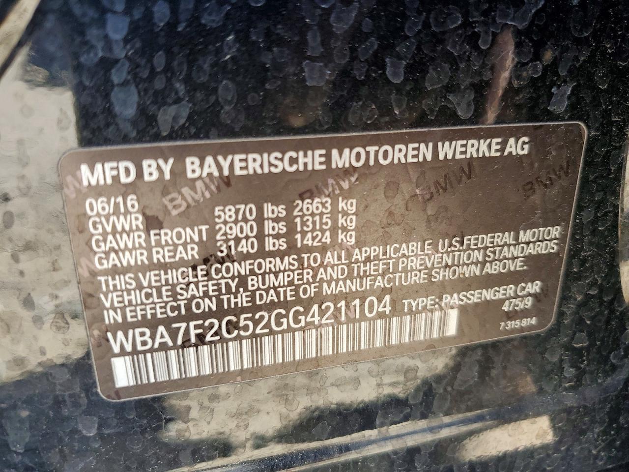 BMW 7 Series Xi