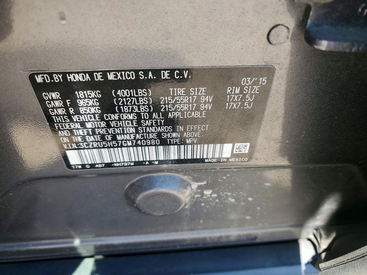 Honda HR-V Ex
