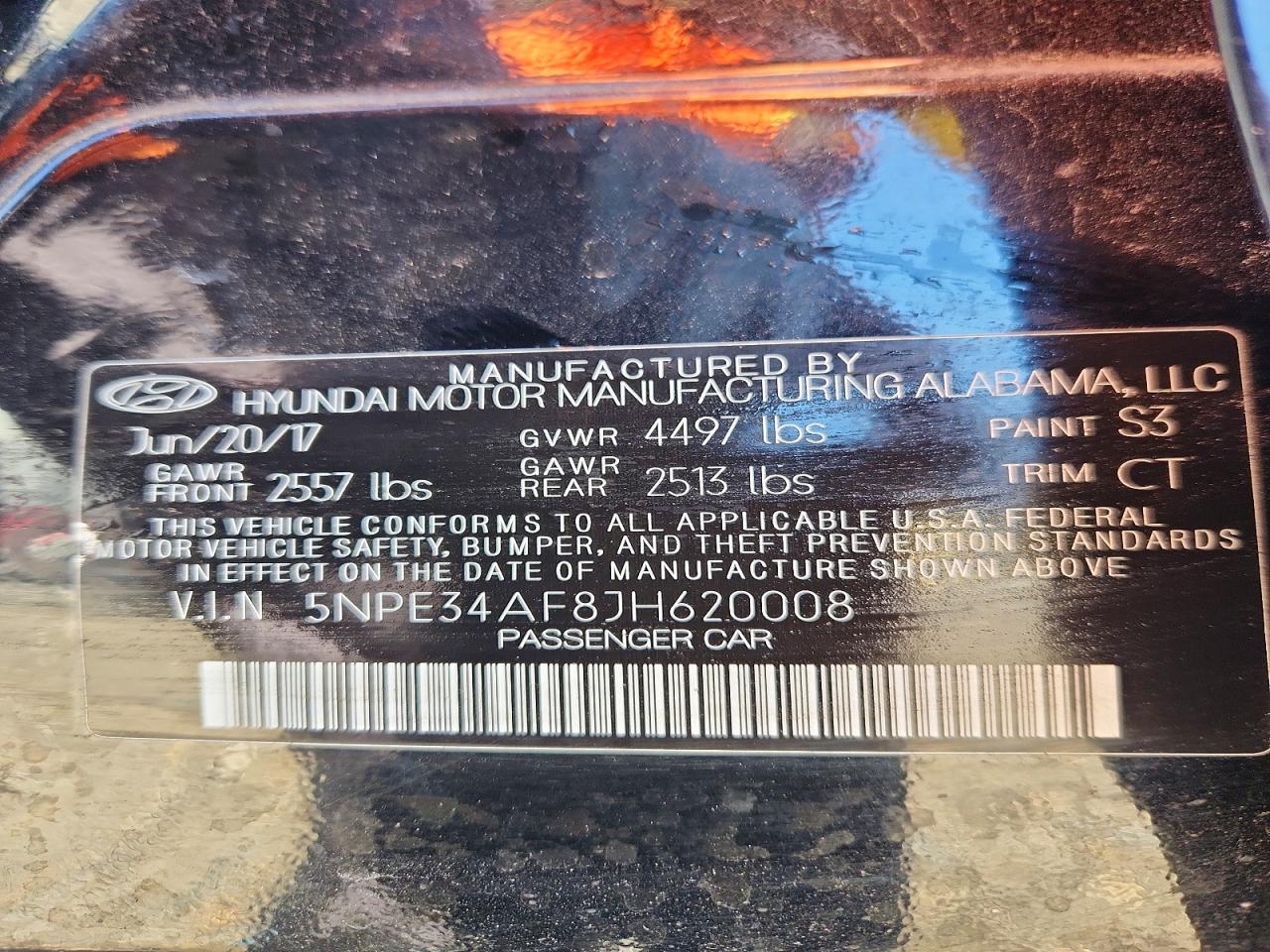 Hyundai SONATA Sel