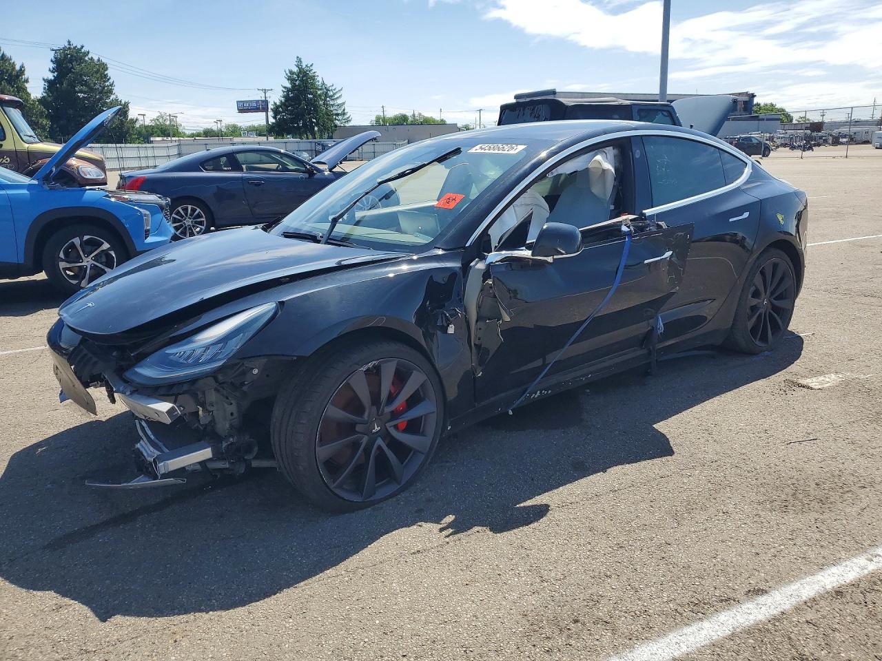 Salvage Tesla Model 3 Image