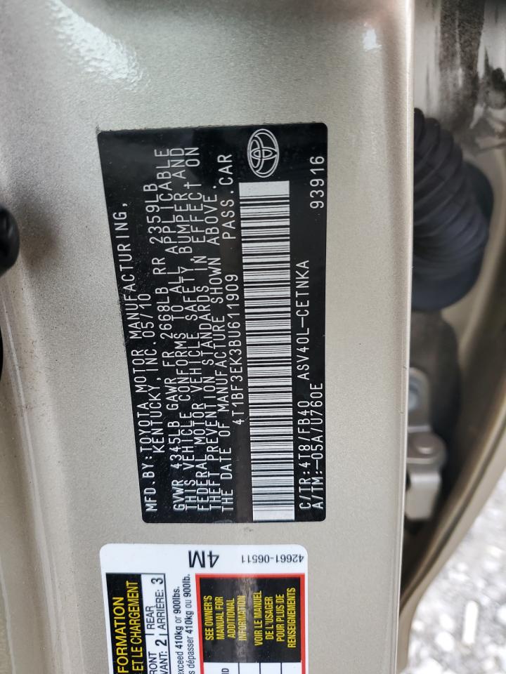 Toyota Camry Le