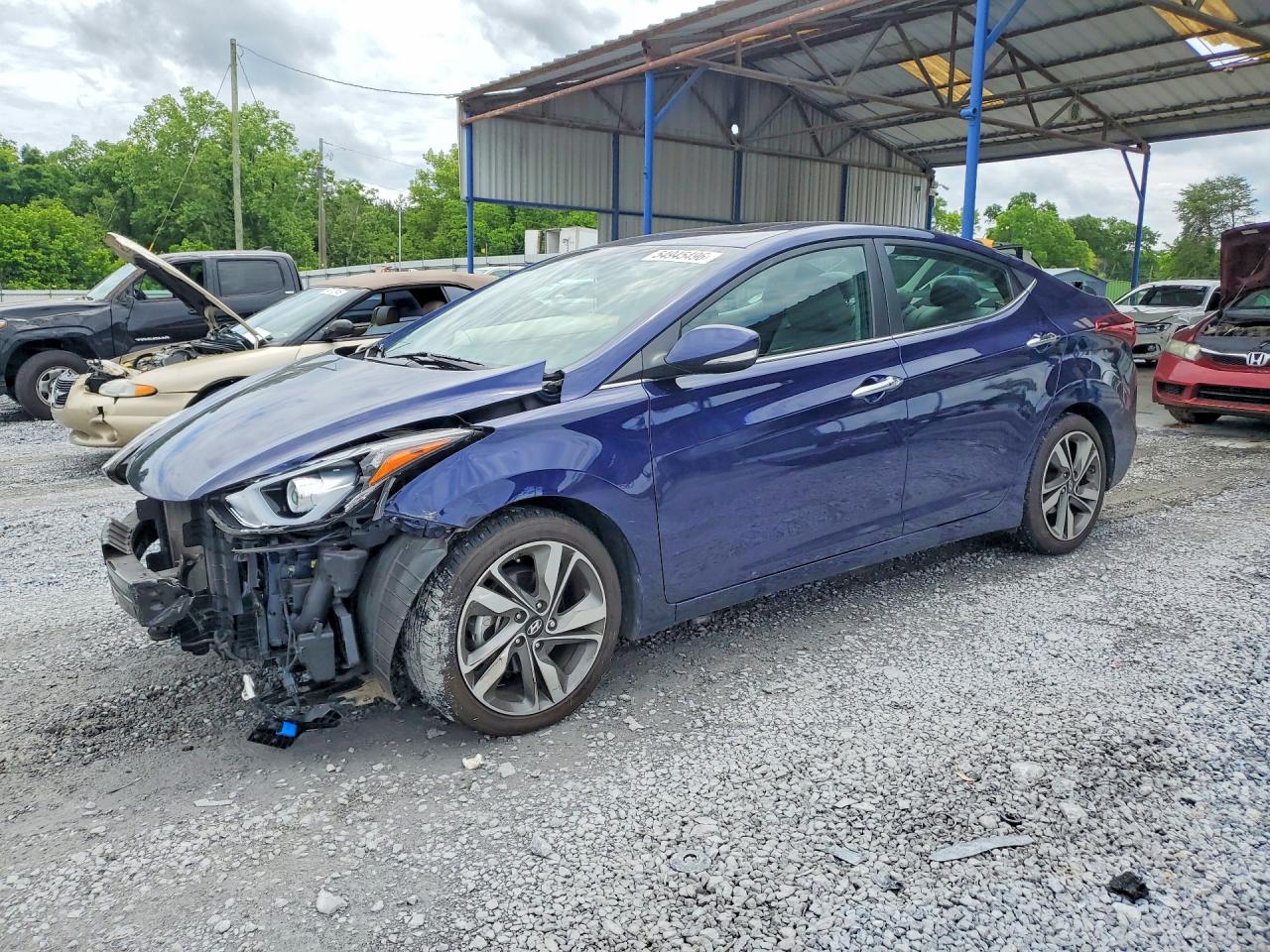 Salvage Hyundai ELANTRA Image