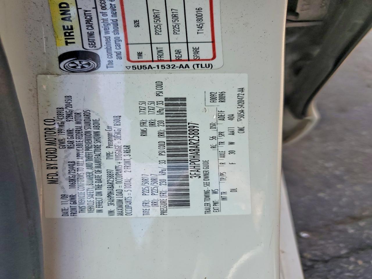 Ford Fusion Se