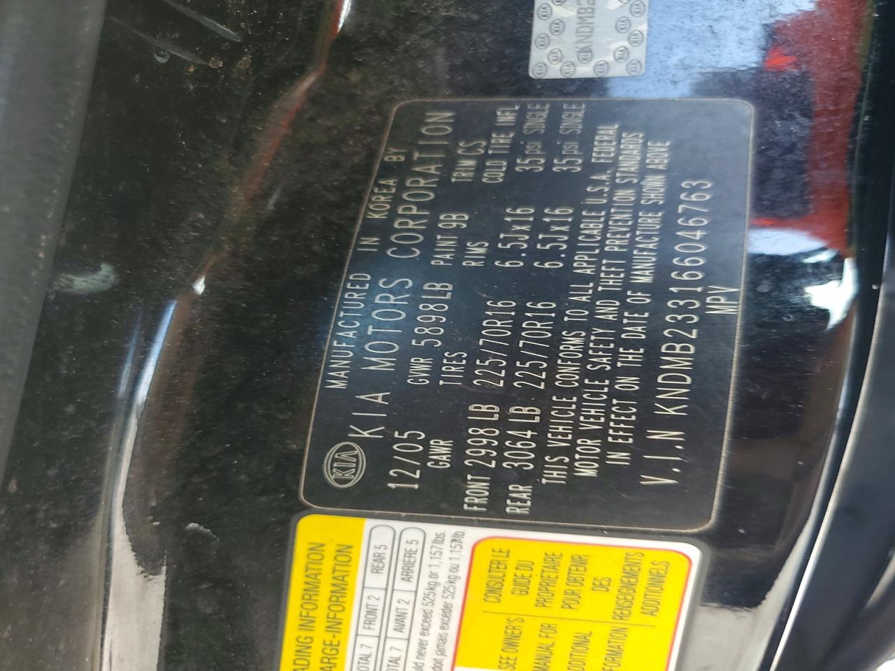 Kia Sedona Lx
