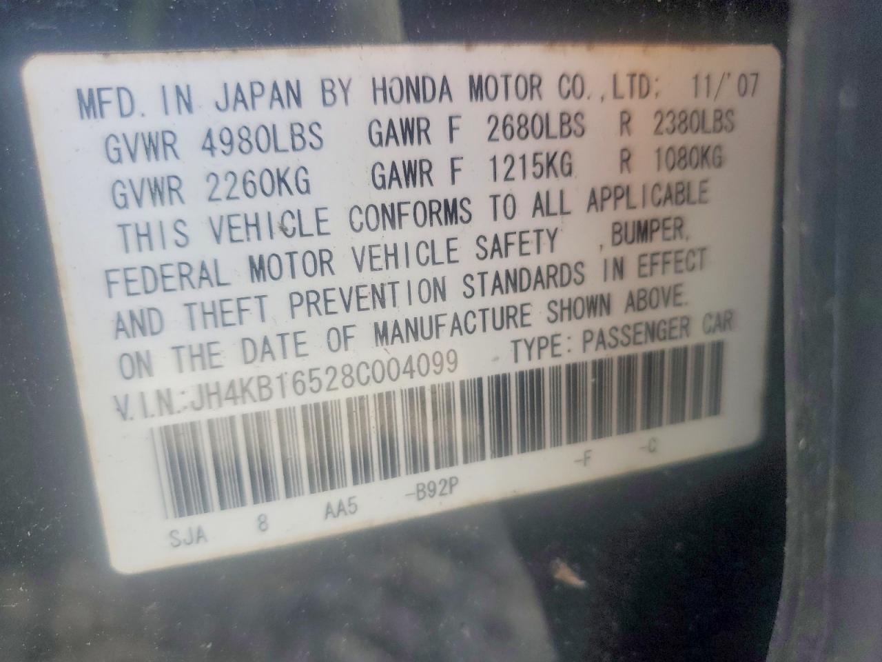 Acura RL