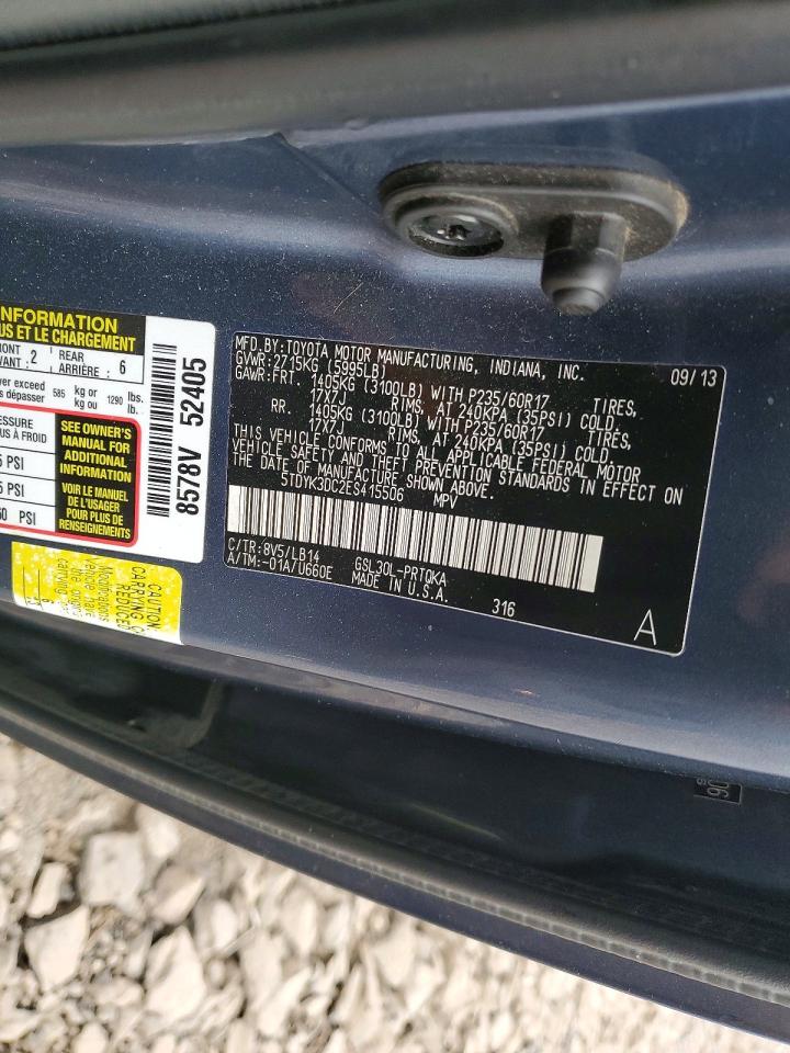 Toyota Sienna Xle 8-passenger