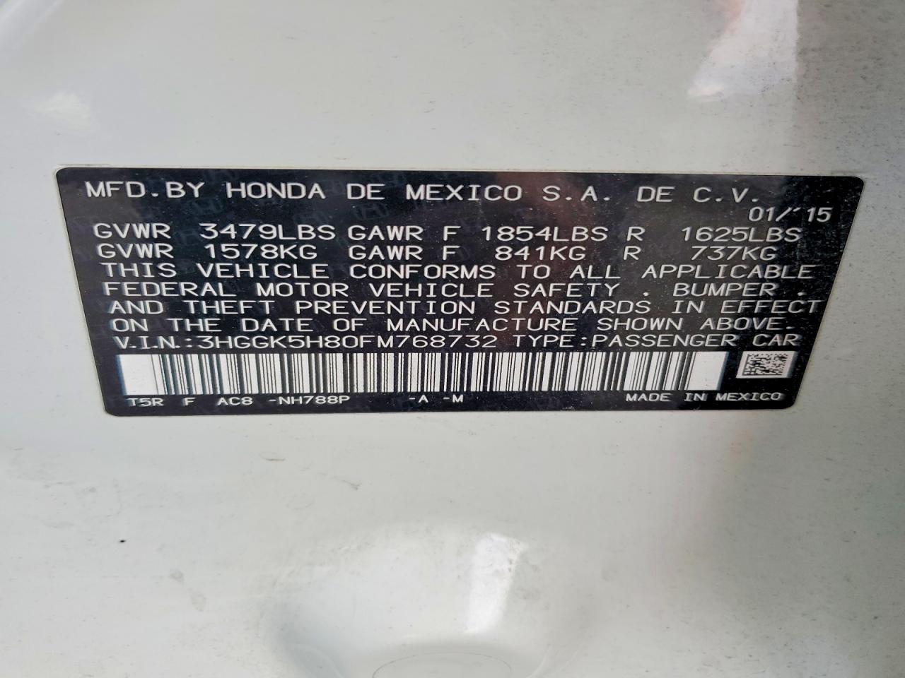 Honda Fit Ex