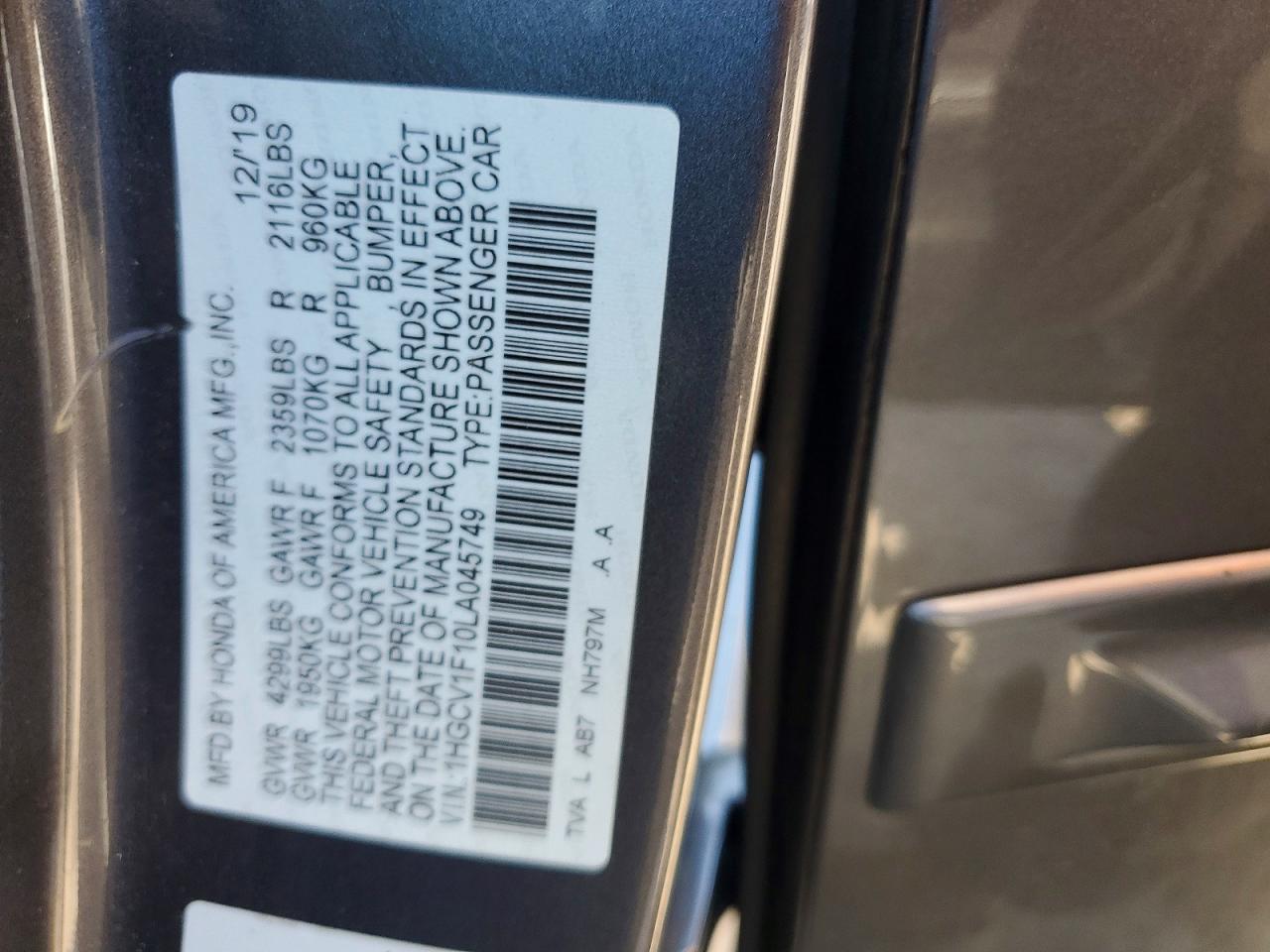 Honda Accord Lx