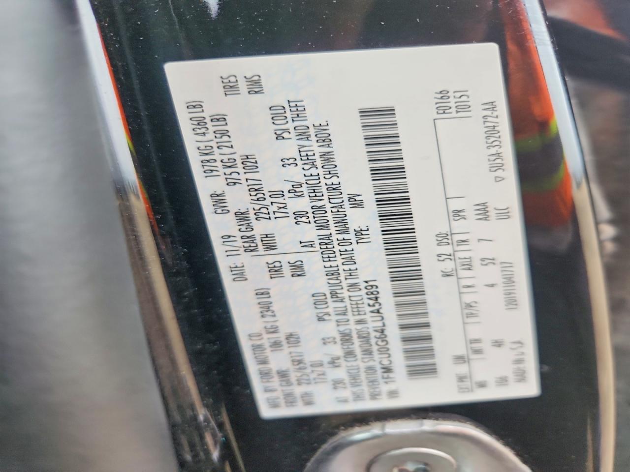 Ford Escape Se