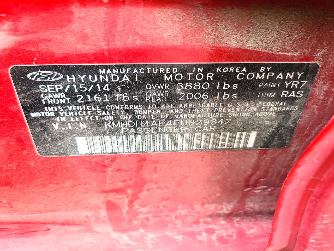 Hyundai ELANTRA Se