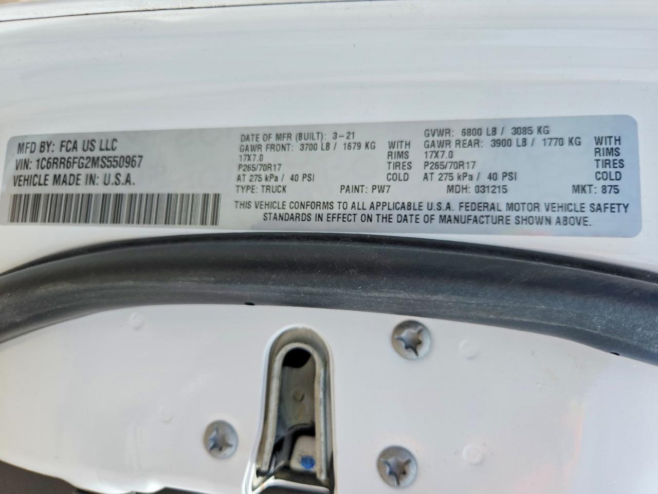 Ram 1500 Tradesman