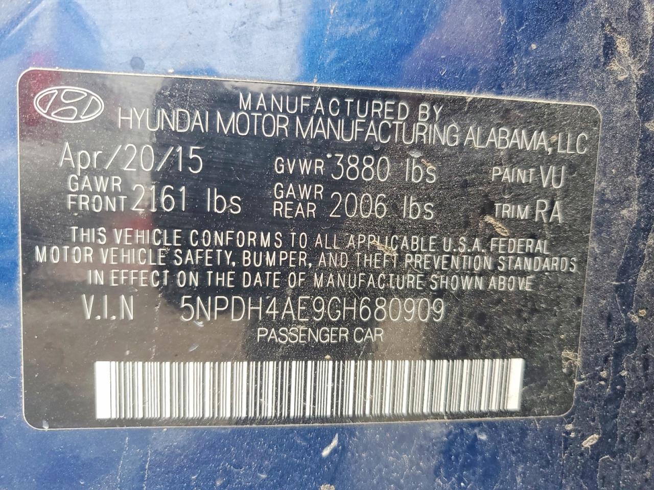 Hyundai ELANTRA Se