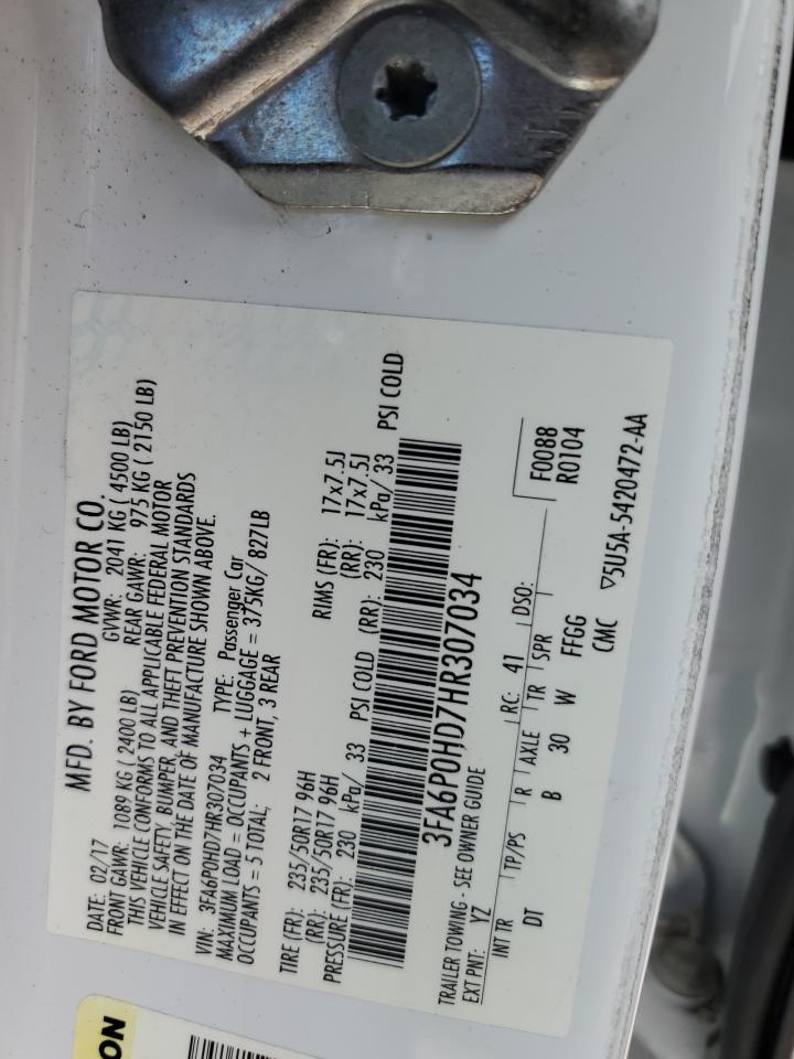 Ford Fusion Se