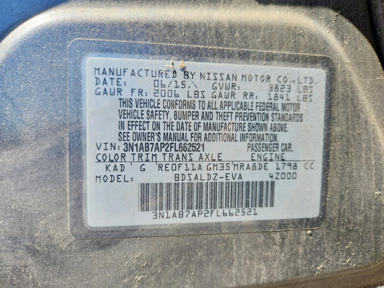 Nissan Sentra Sv