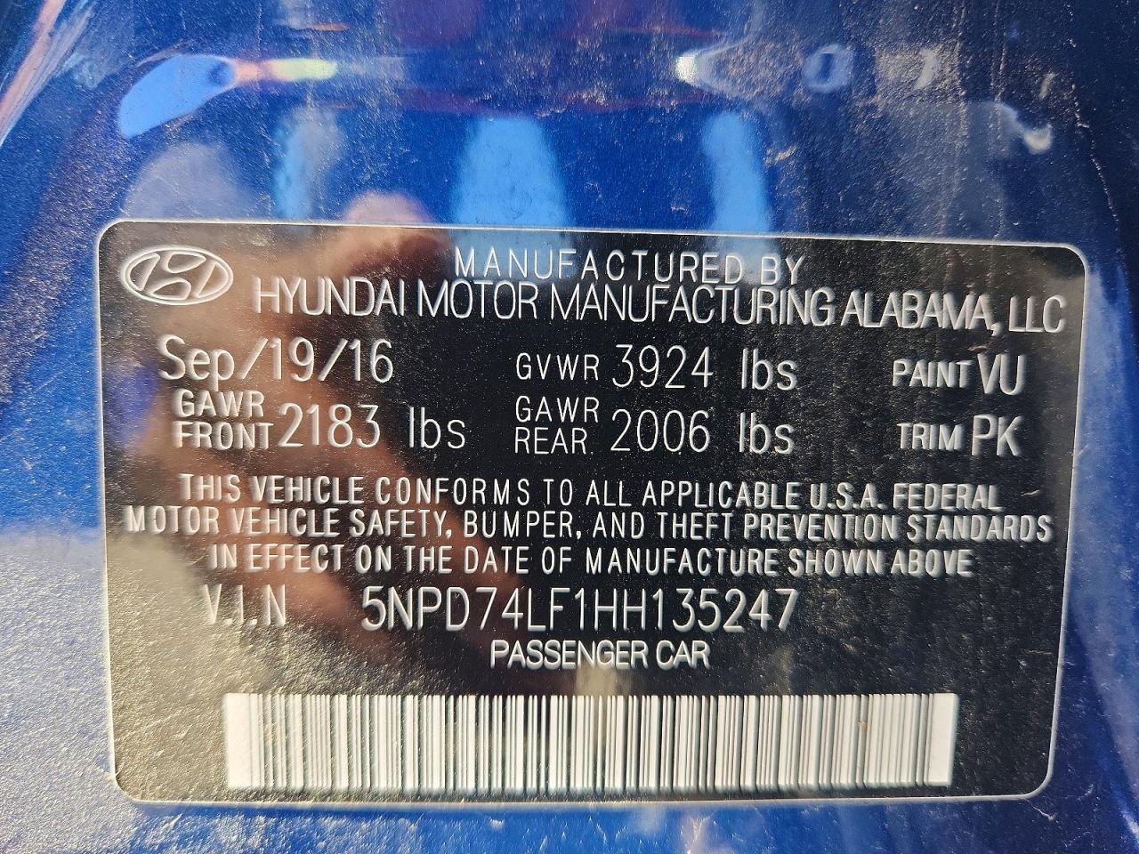 Hyundai ELANTRA Se