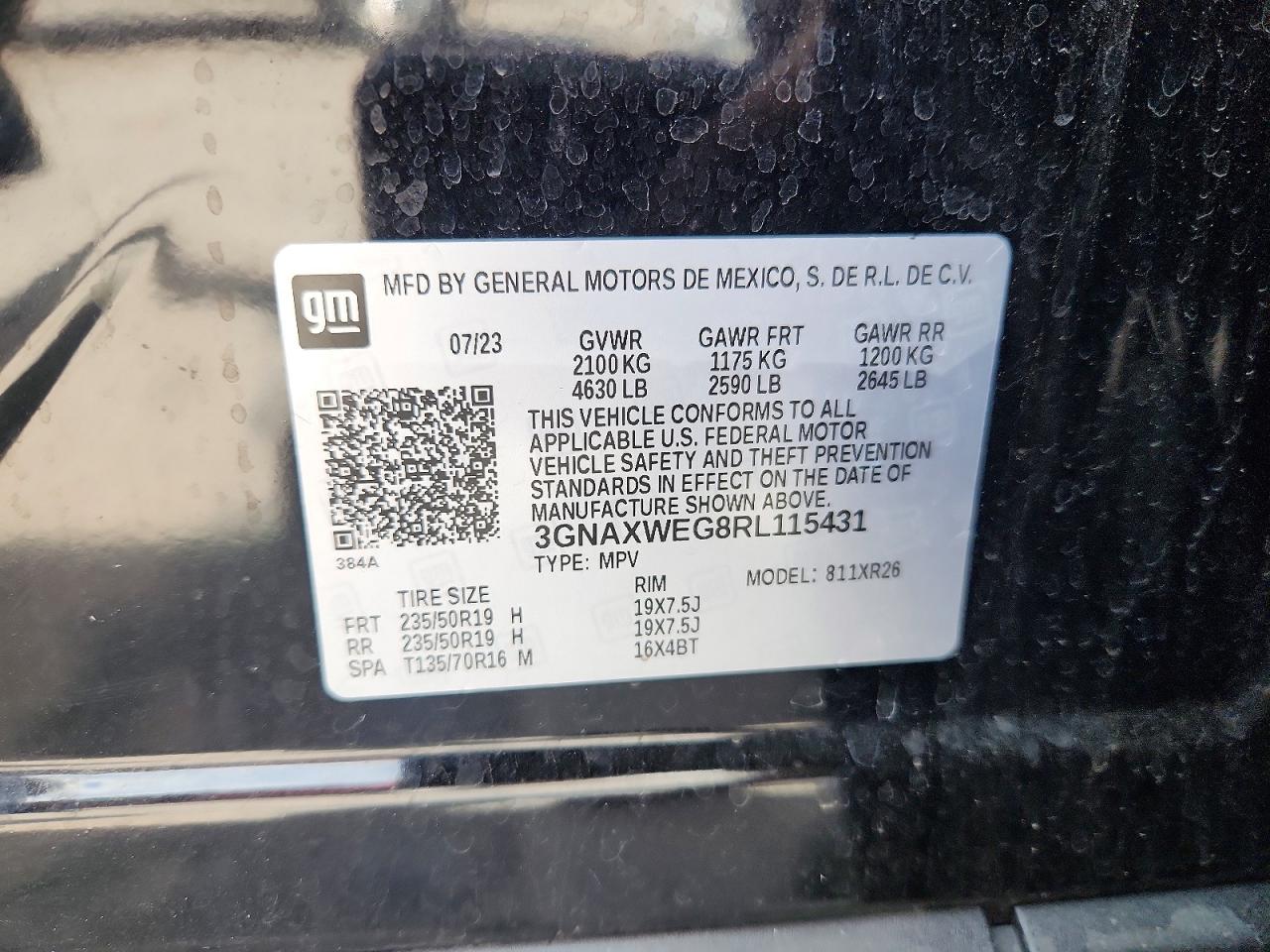 Chevrolet Equinox Rs