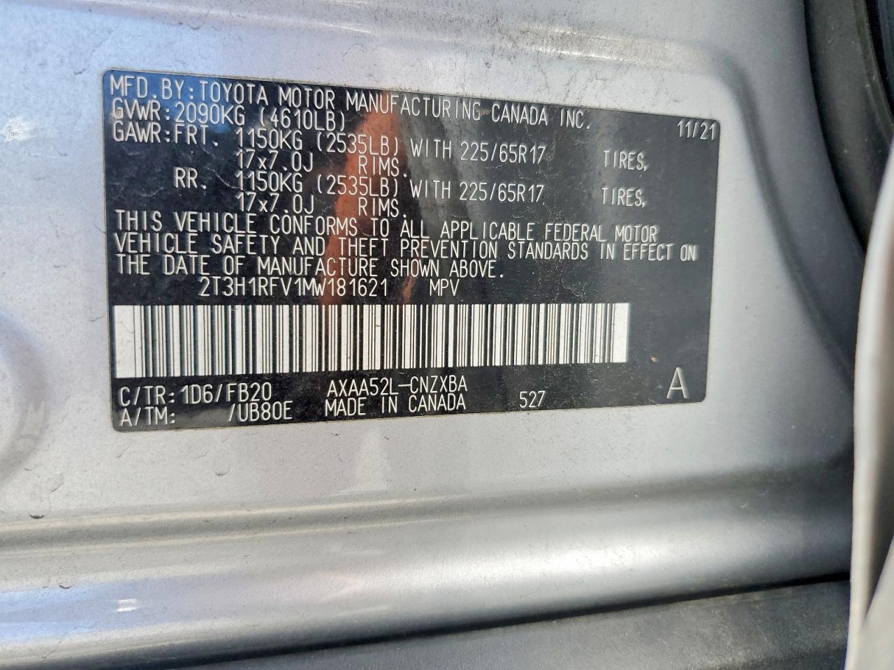 Toyota RAV4 Le