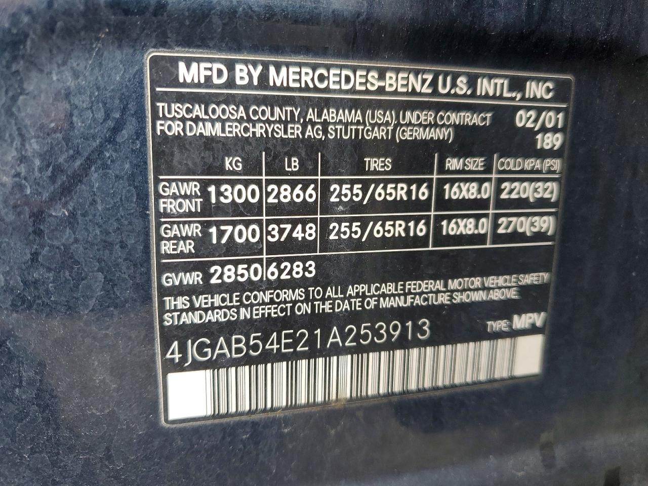 Mercedes-Benz M-Class 320