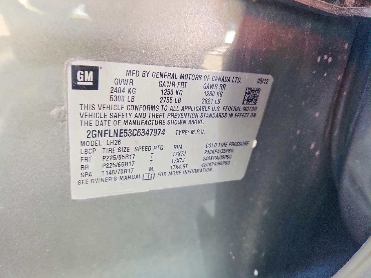 Chevrolet Equinox Lt