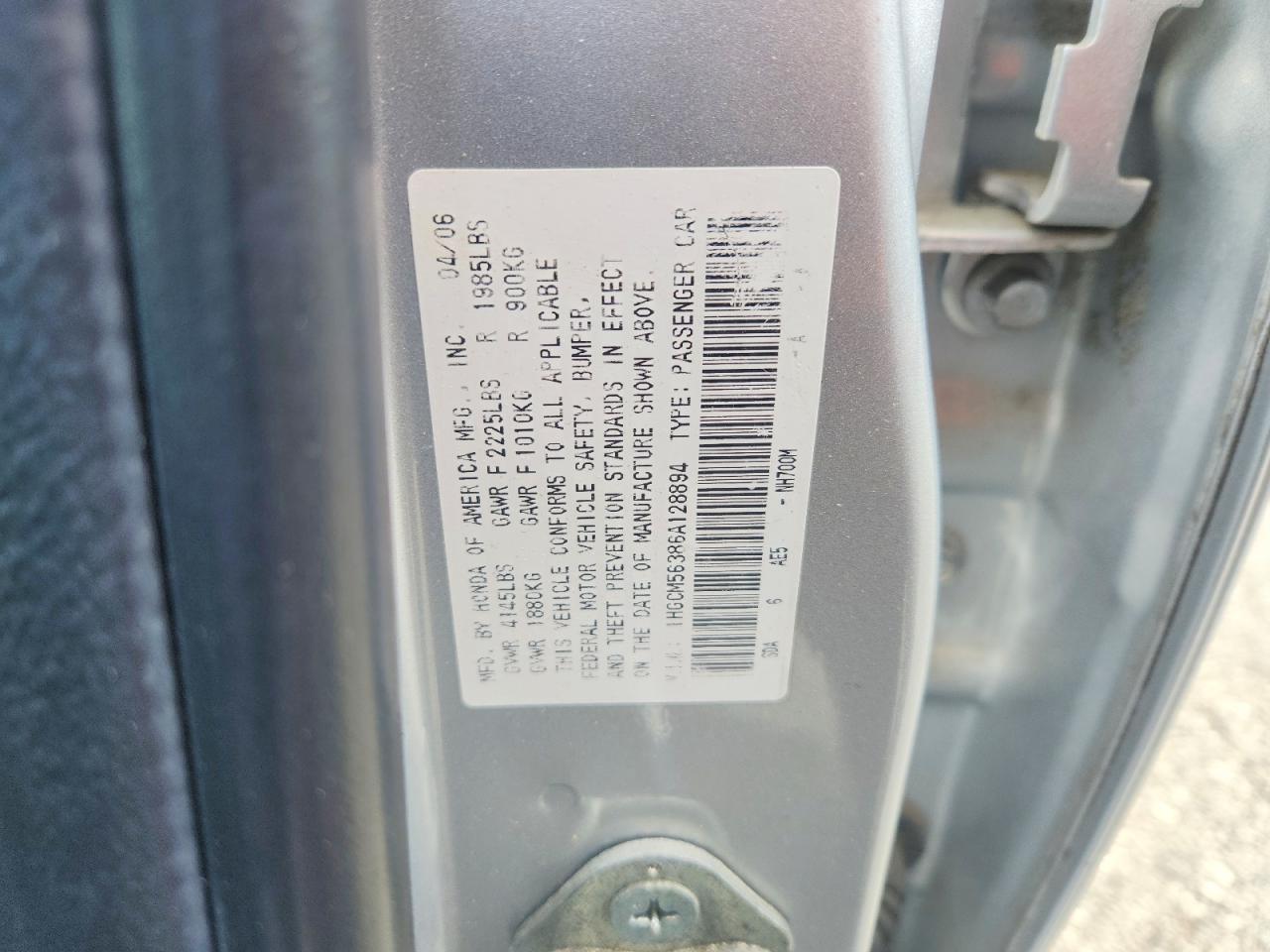 Honda Accord Se