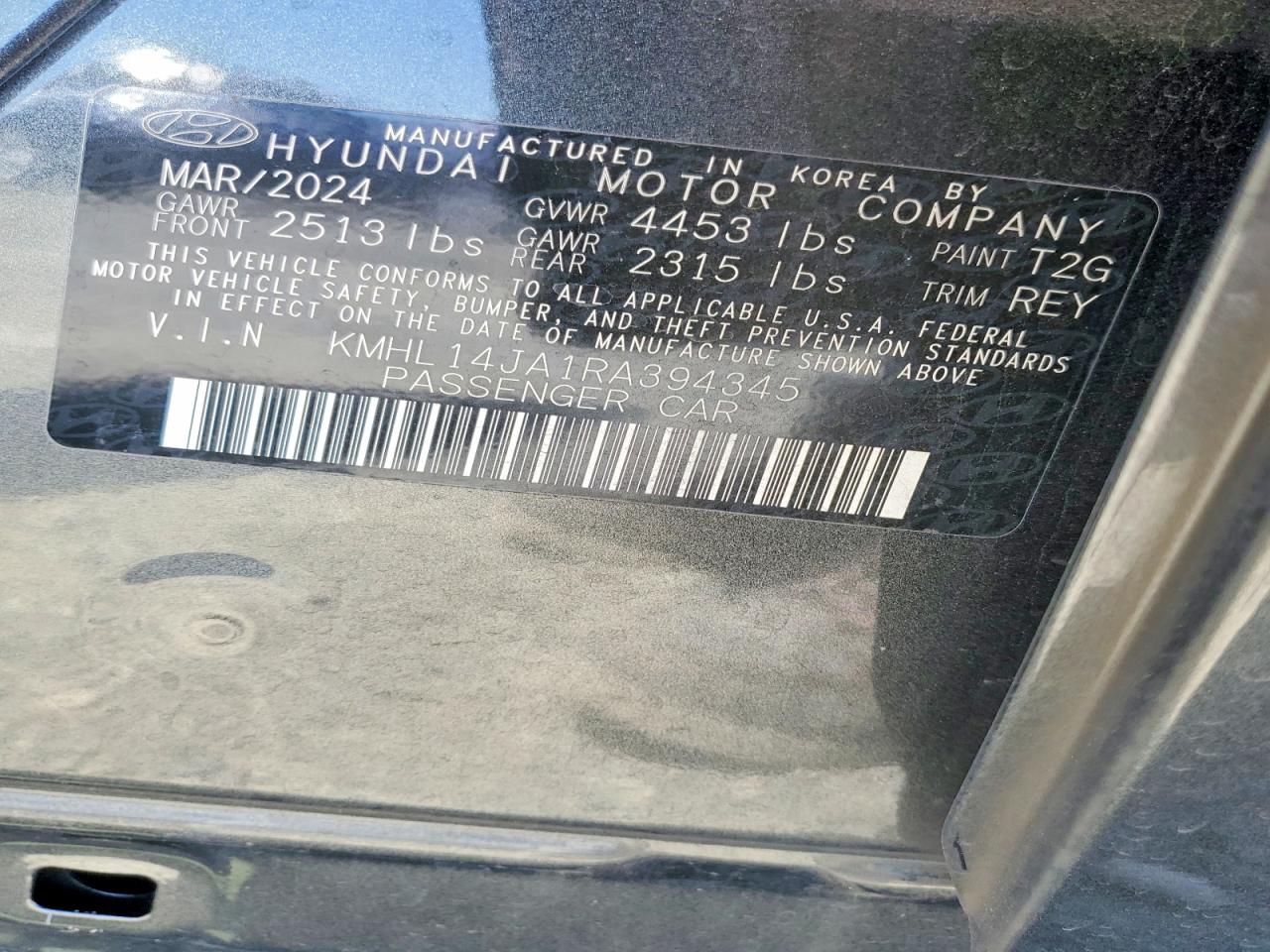 Hyundai SONATA Sel