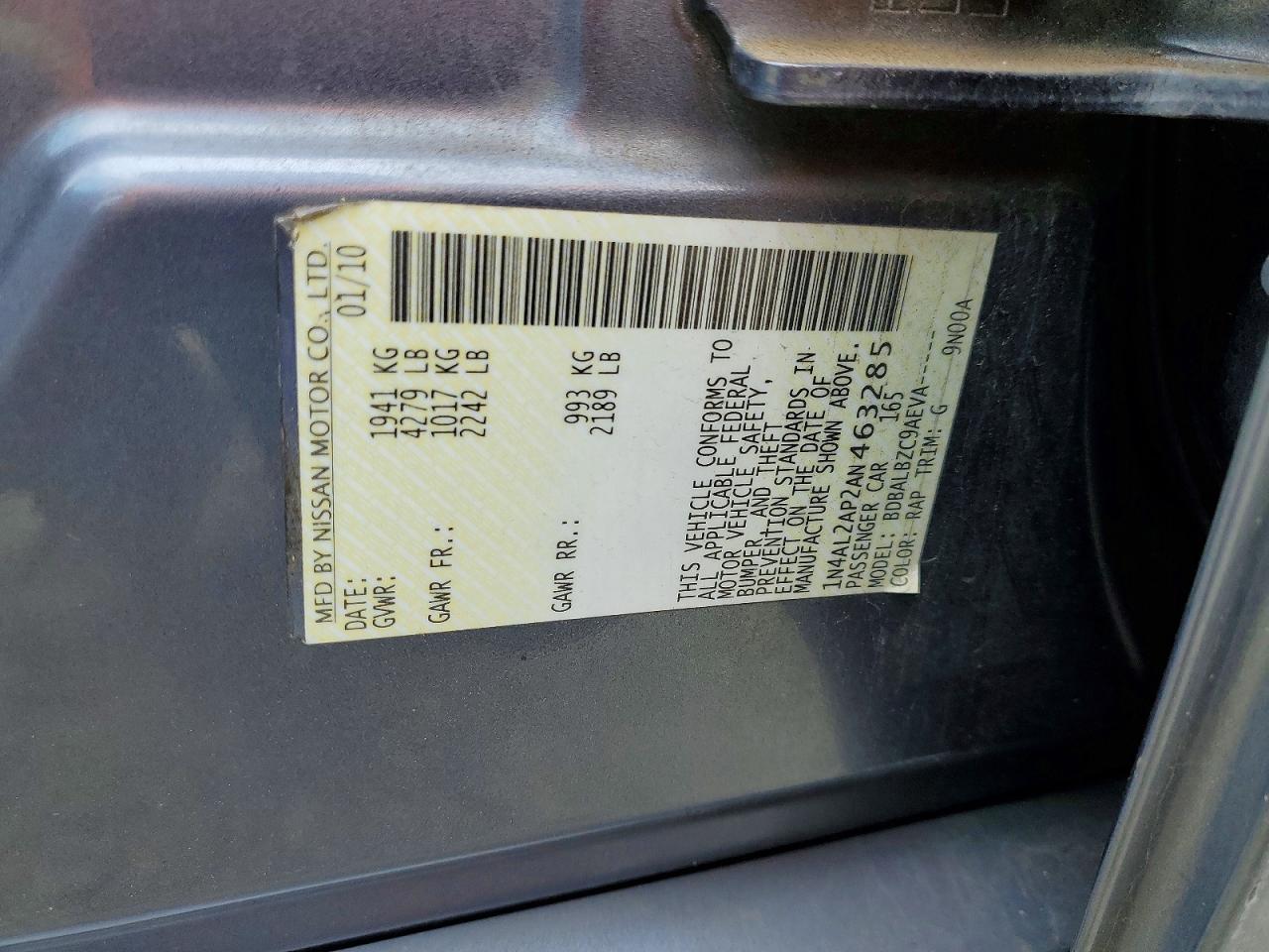 Nissan Altima 2.5