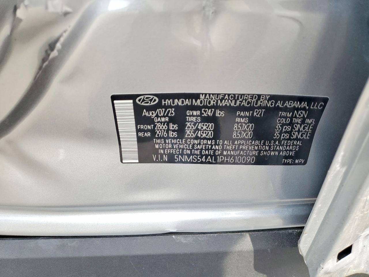 Hyundai SANTA FE Calligraphy