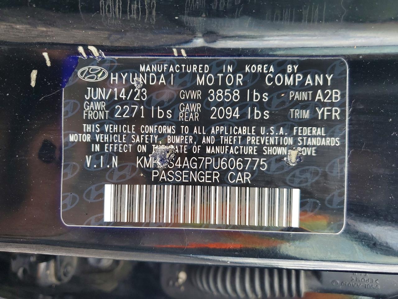 Hyundai ELANTRA Sel
