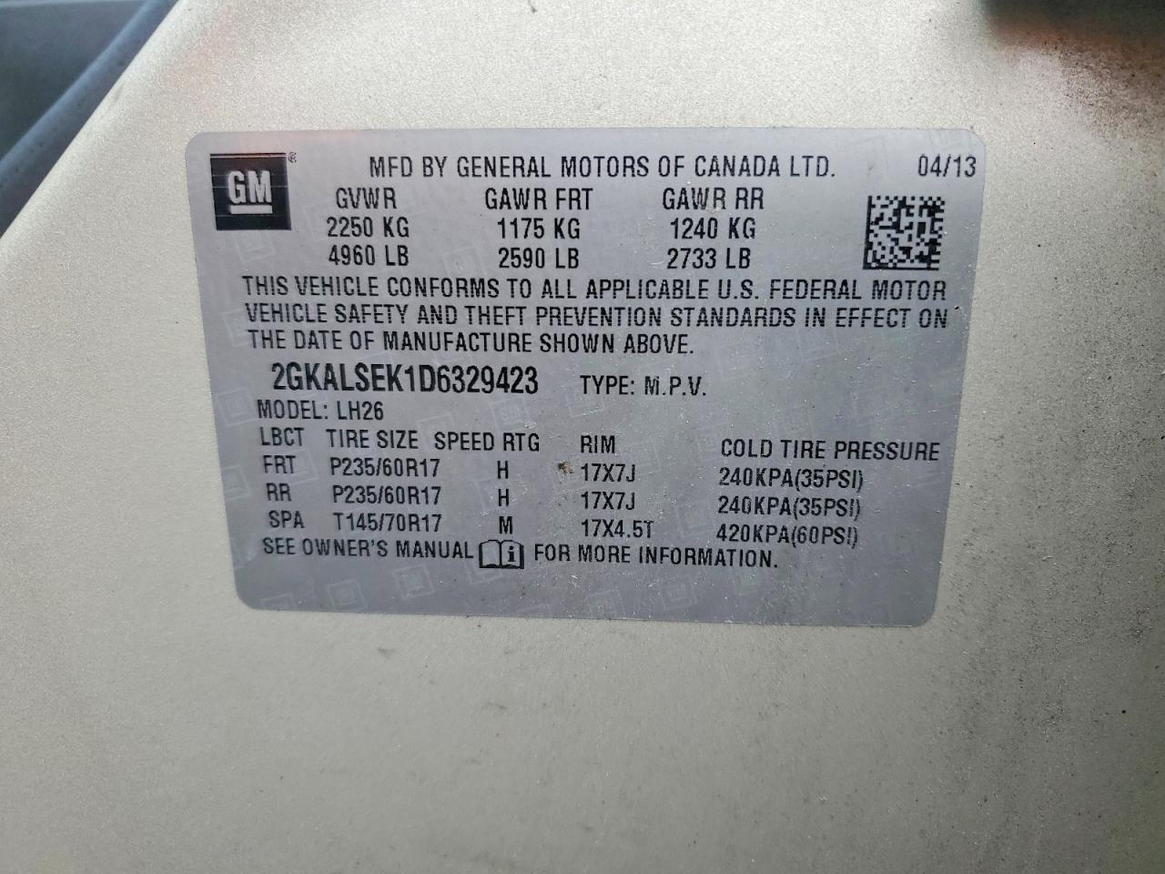 GMC Terrain Sle