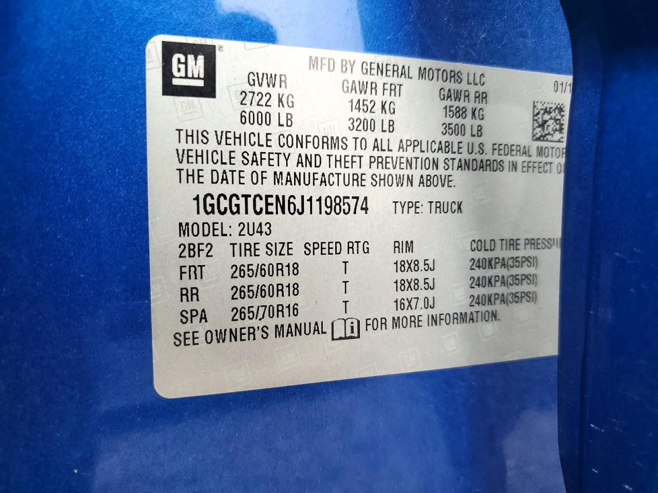 Chevrolet Colorado Lt