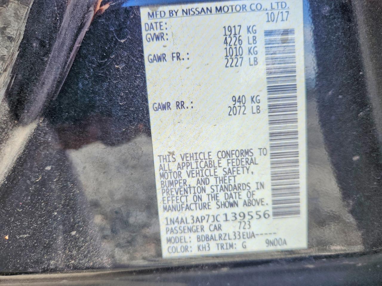 Nissan Altima 2.5 Sl