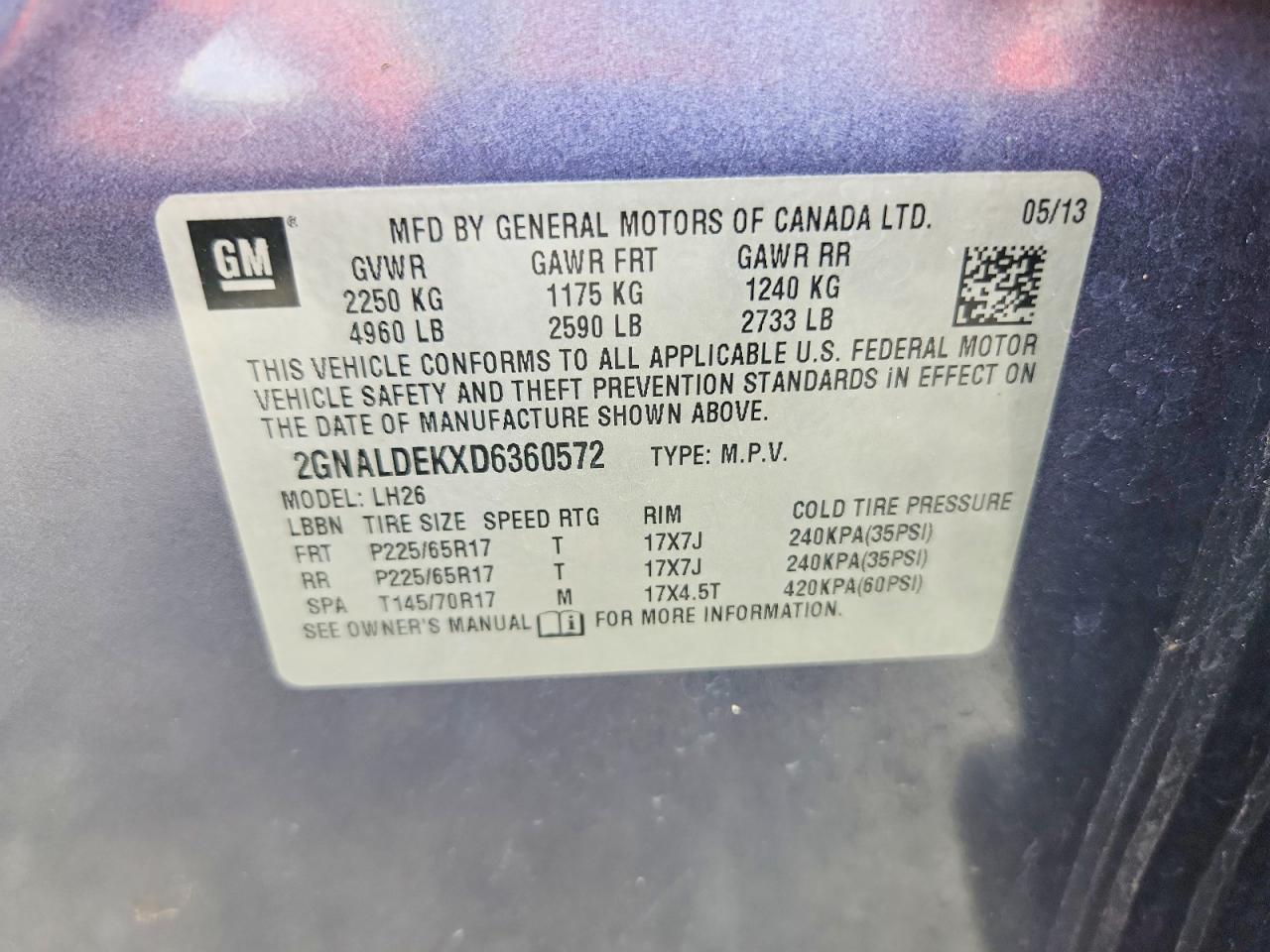 Chevrolet Equinox Lt