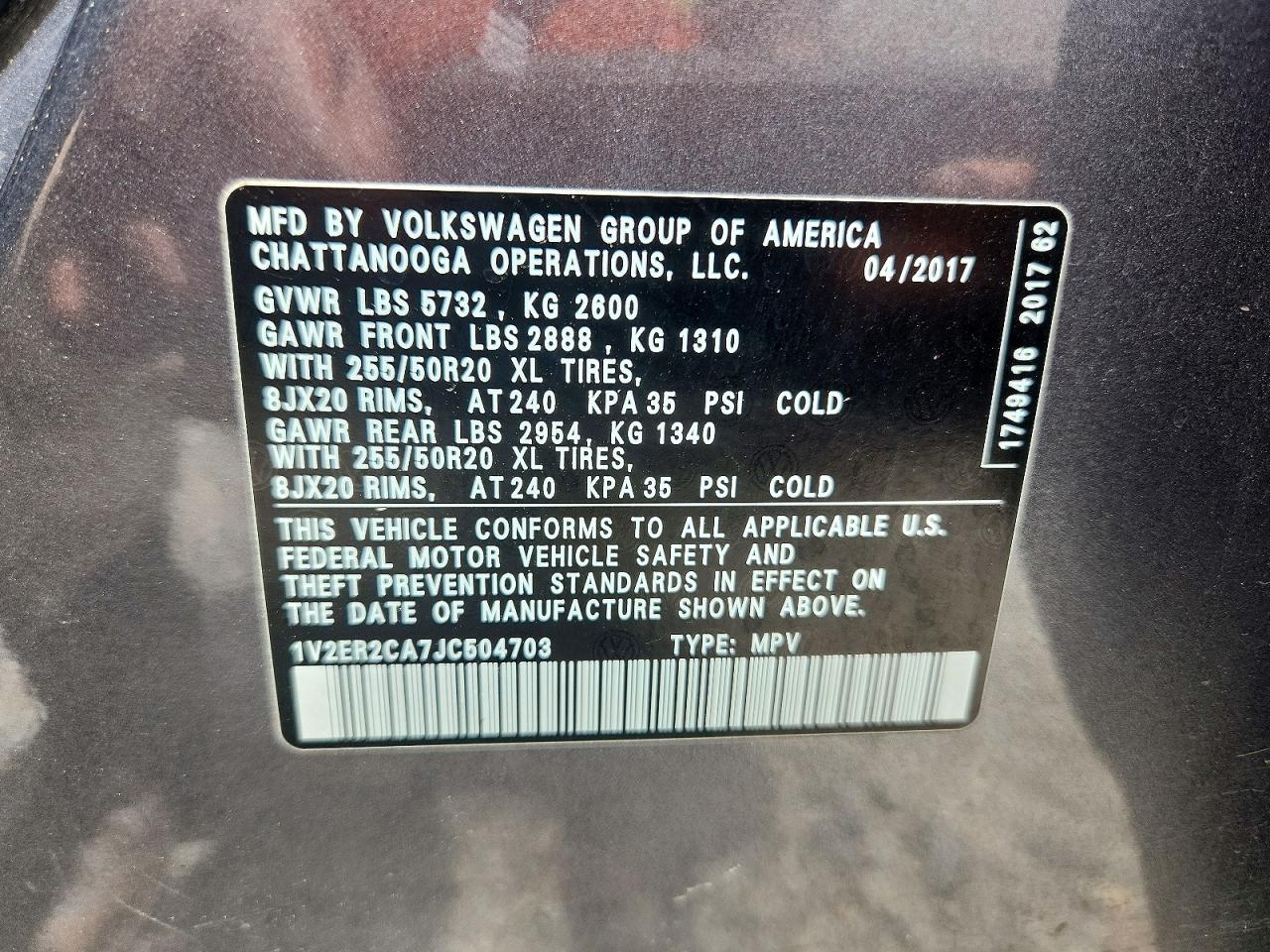 Volkswagen Atlas Sel