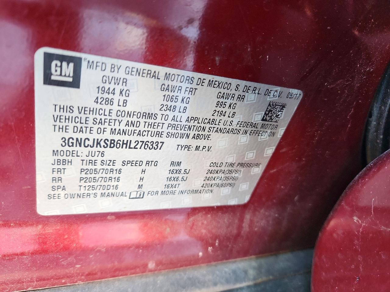 Chevrolet Trax Ls